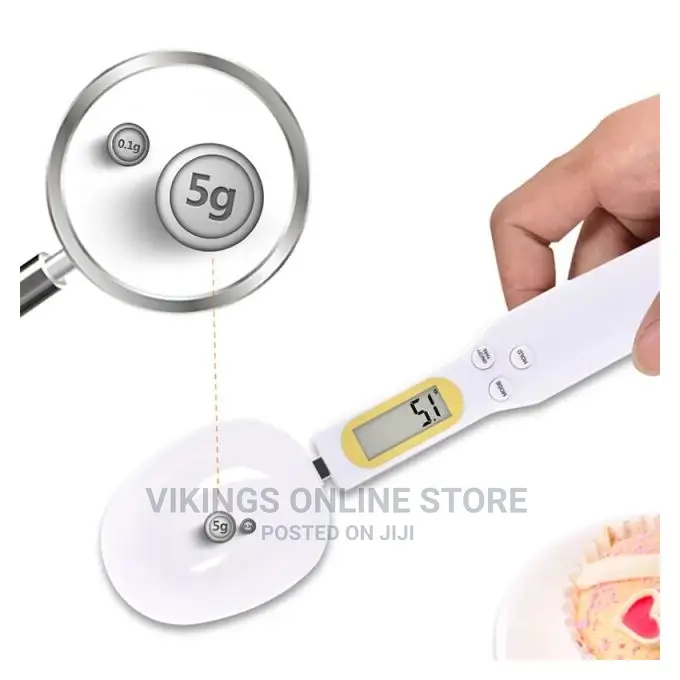 Measuring Spoon Adjustable Digital Weighing Scale 1-500g