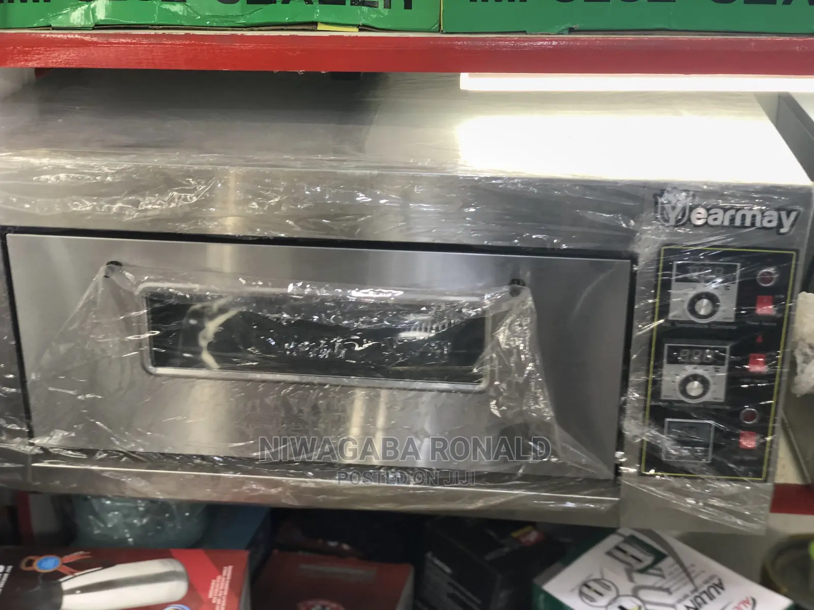 Double Tray Commercial Oven Single Deck