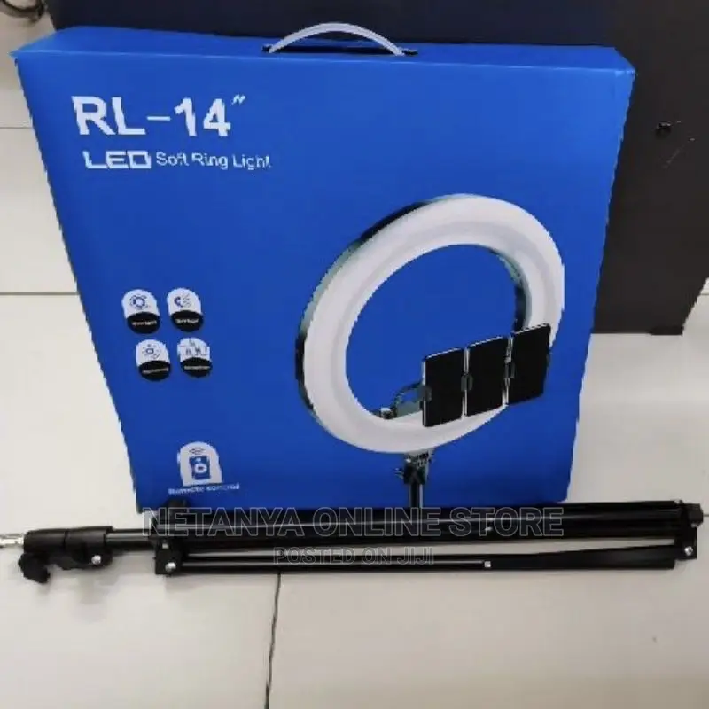 Led Soft Ring Light 14"