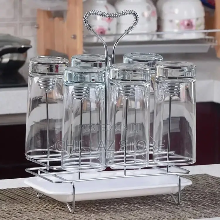 Stainless Steel Glass Cup Holder