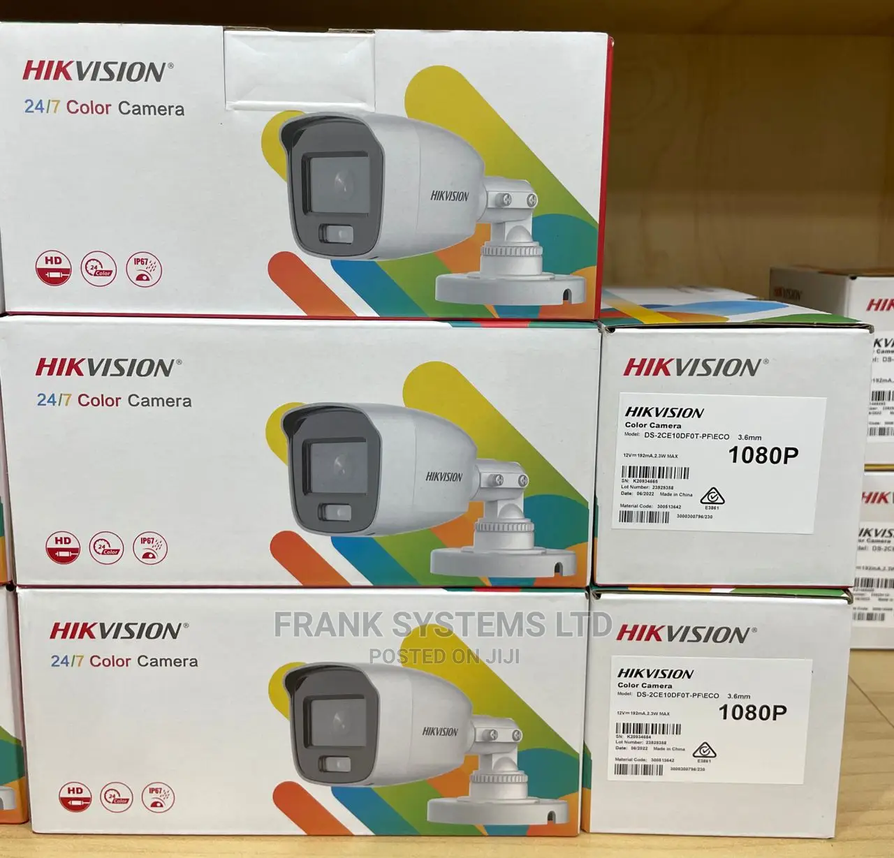 CCTV Cameras 247 Coloured Kit