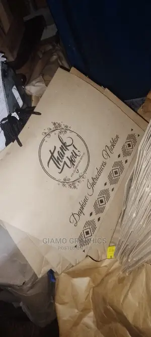 Thank You Paper Bags Customized