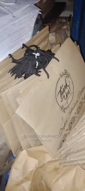 Thank You Paper Bags Customized