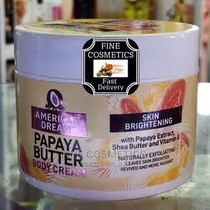 American Dream Papaya Butter Moisturisng + Brightening Cream
