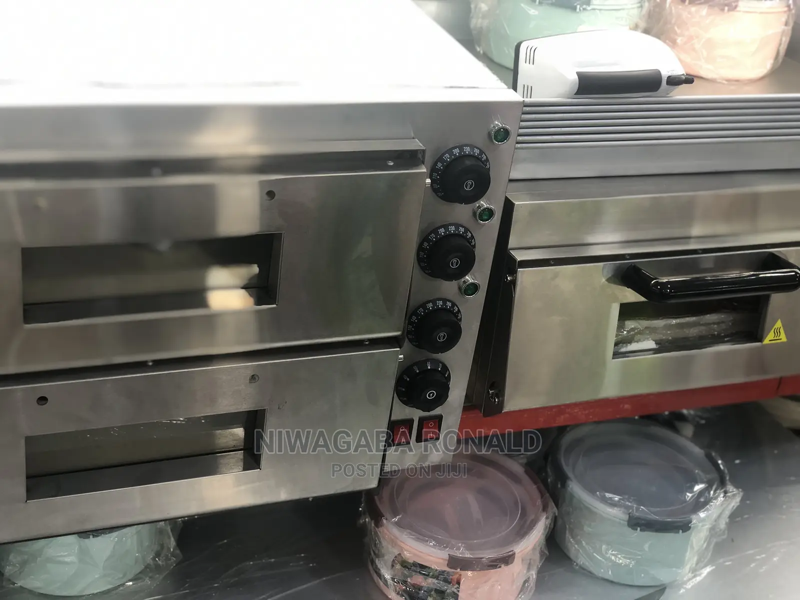 Commercial Double Pizza Oven