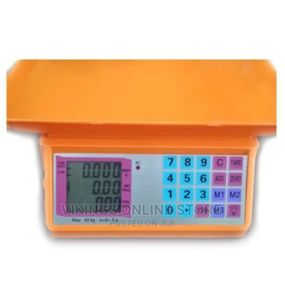 Electronic Price Computing Weighing Scale 40kgs