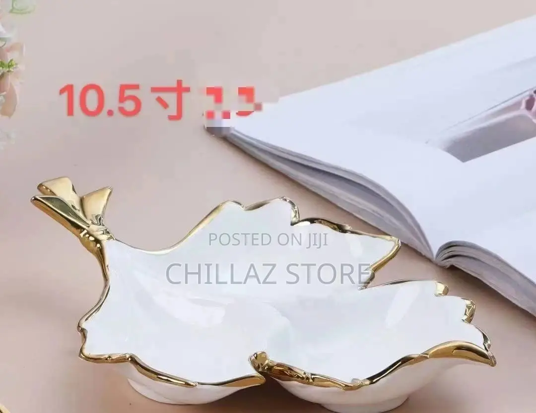 4pcs Leaf Serving Bowls