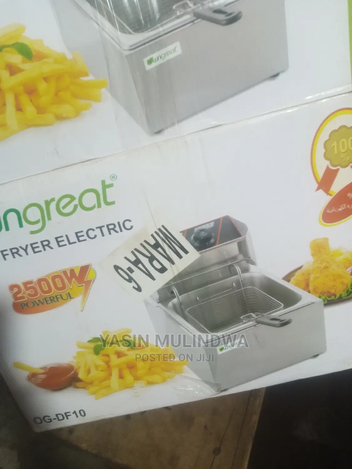 Wngreat Deep Fryer 6lts.
