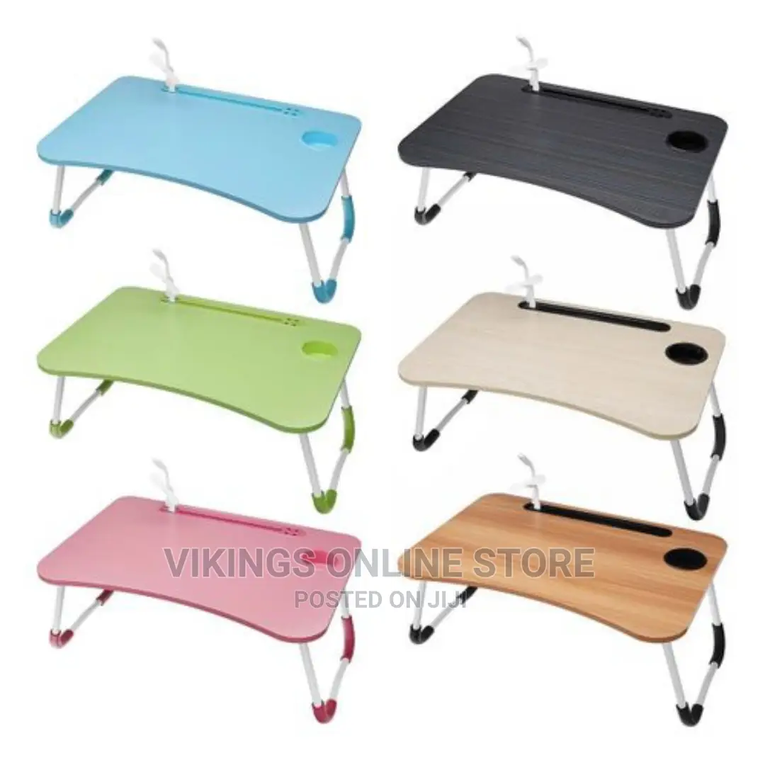 Mini Portable Laptop Table With Cup Holder-
