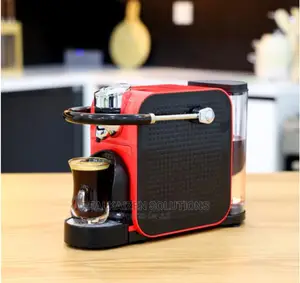 GEEPAS 0.65L Quick Brew Capsule Coffee Machine 1145W