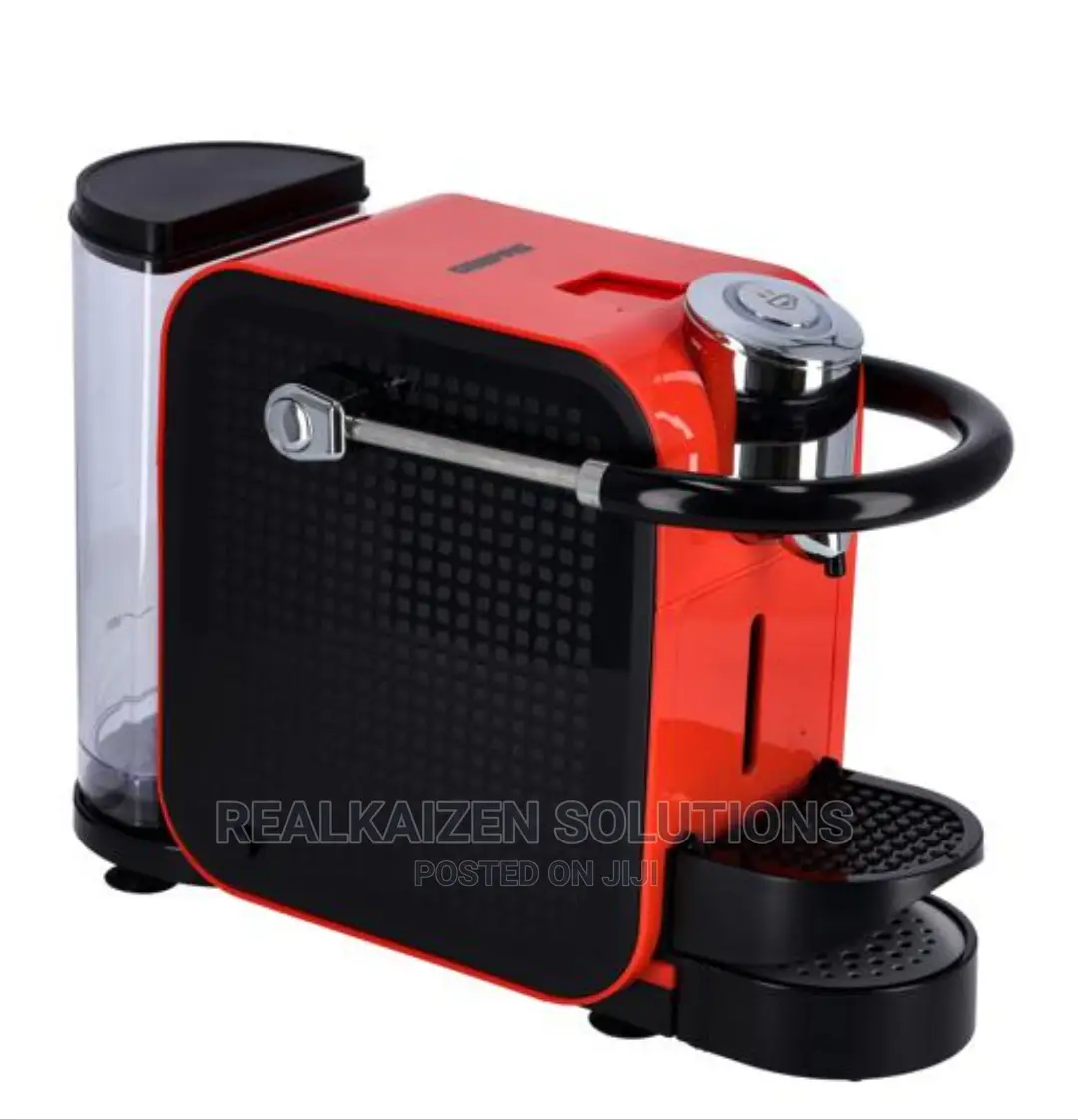 GEEPAS 0.65L Quick Brew Capsule Coffee Machine 1145W