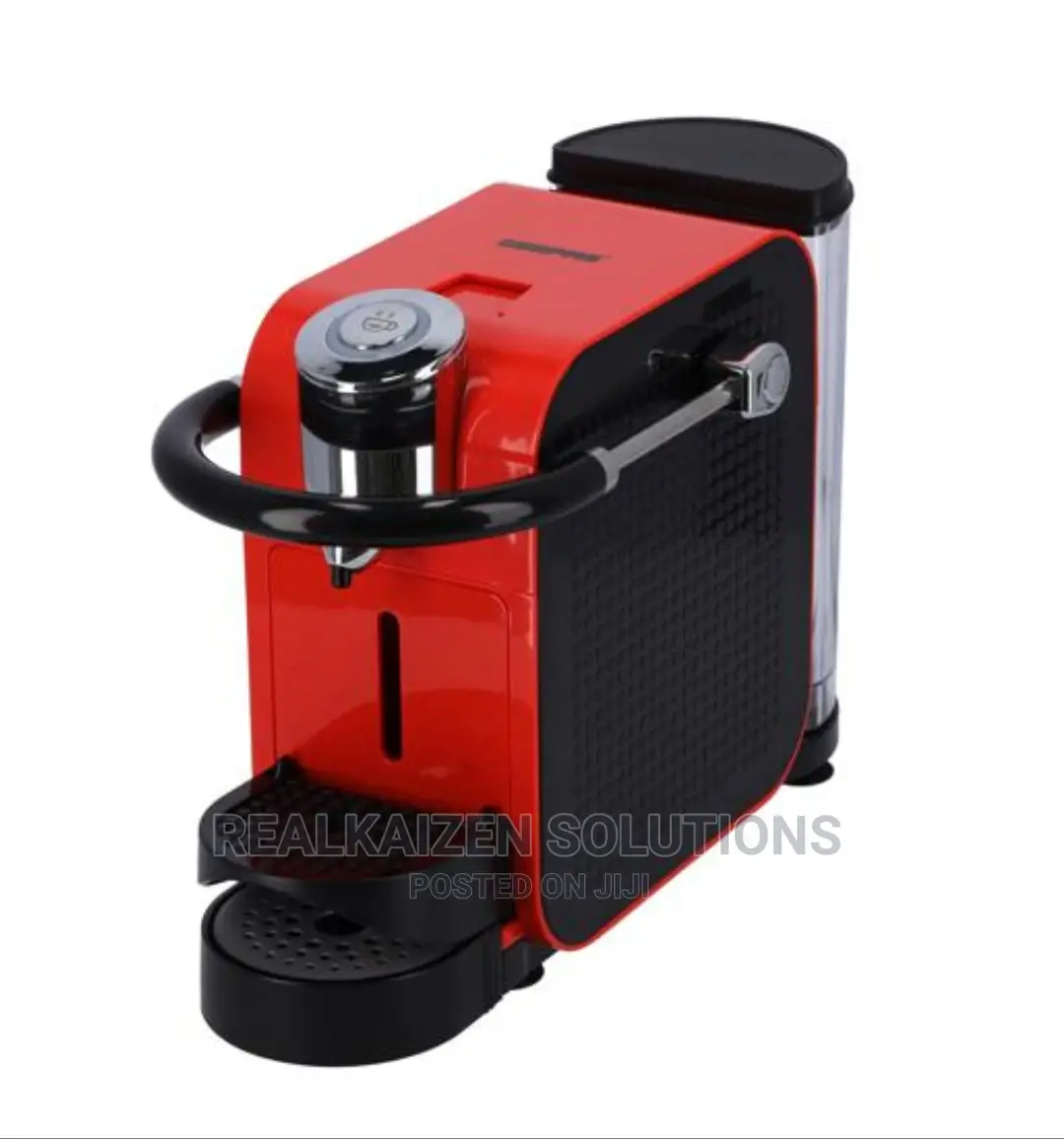 GEEPAS 0.65L Quick Brew Capsule Coffee Machine 1145W