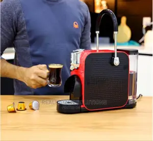 GEEPAS 0.65L Quick Brew Capsule Coffee Machine 1145W