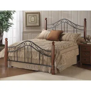 5by6 Metal Bed, Gold