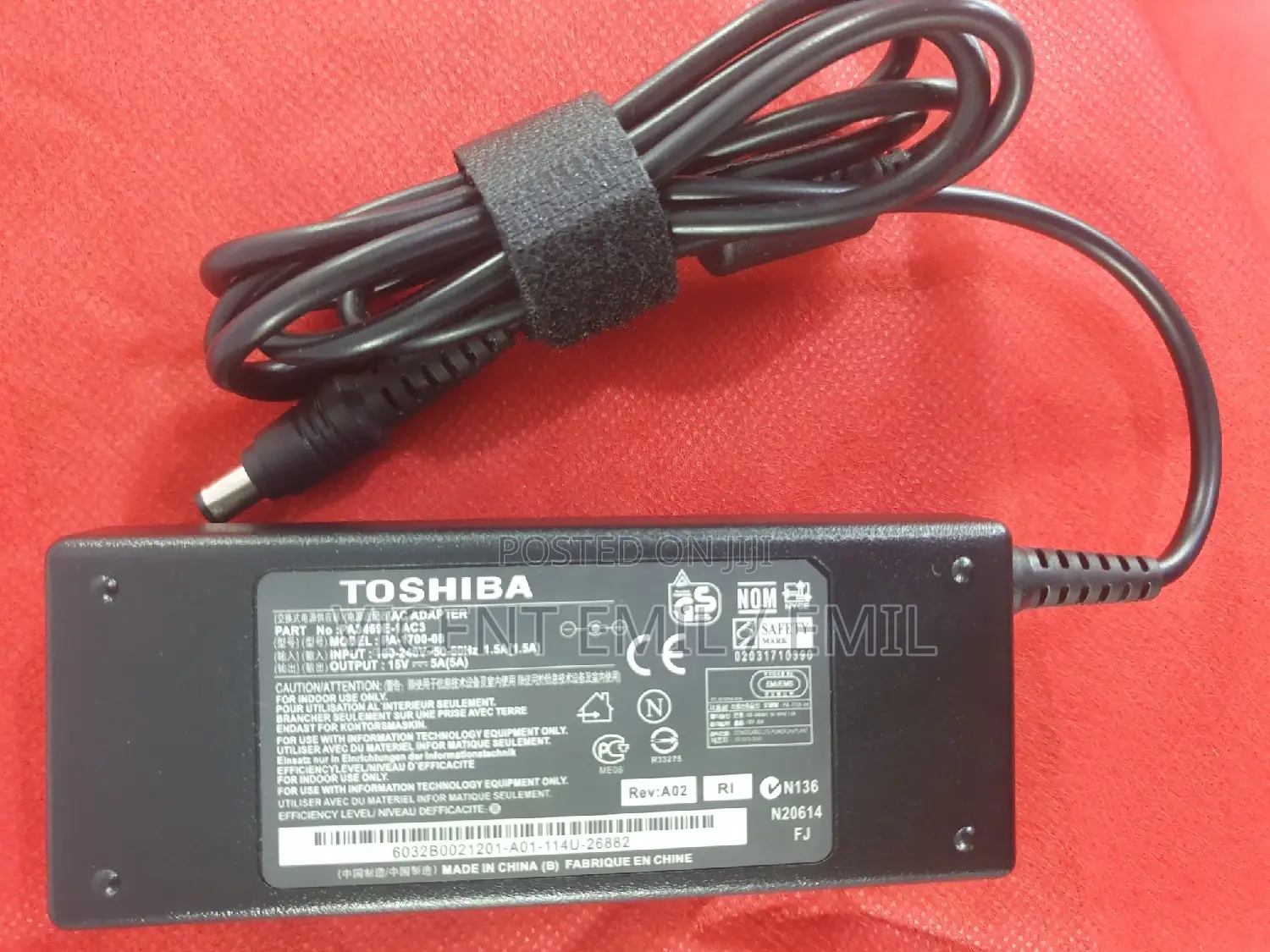 Toshiba Laptop Adapter/Charger