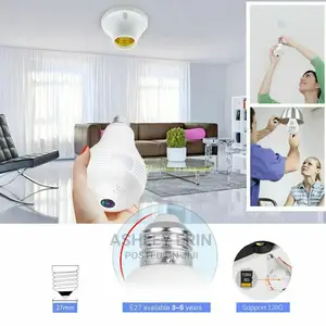 Smart Wireless Bulb Camera