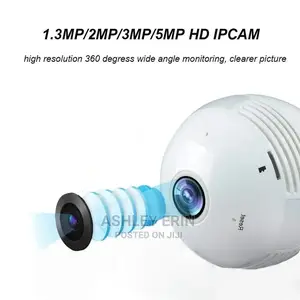 Smart Wireless Bulb Camera