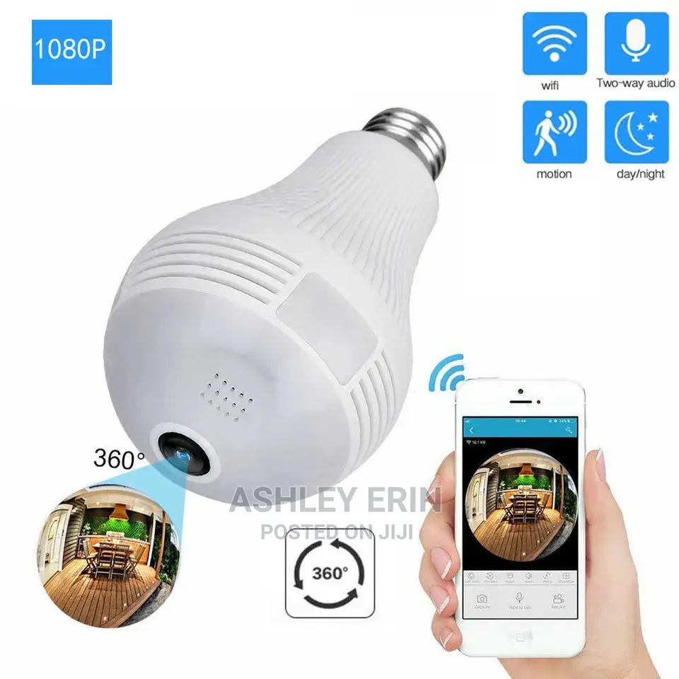 Smart Wireless Bulb Camera
