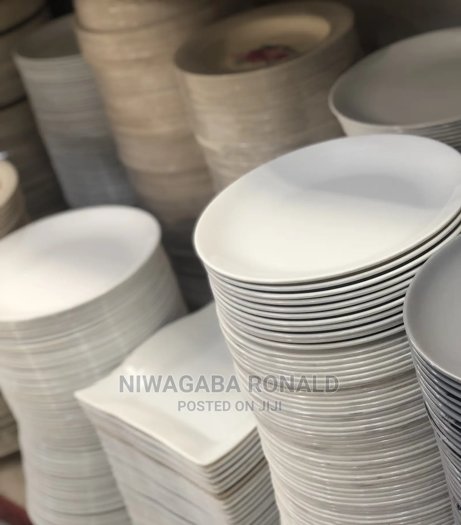 Squared Melamine Plates