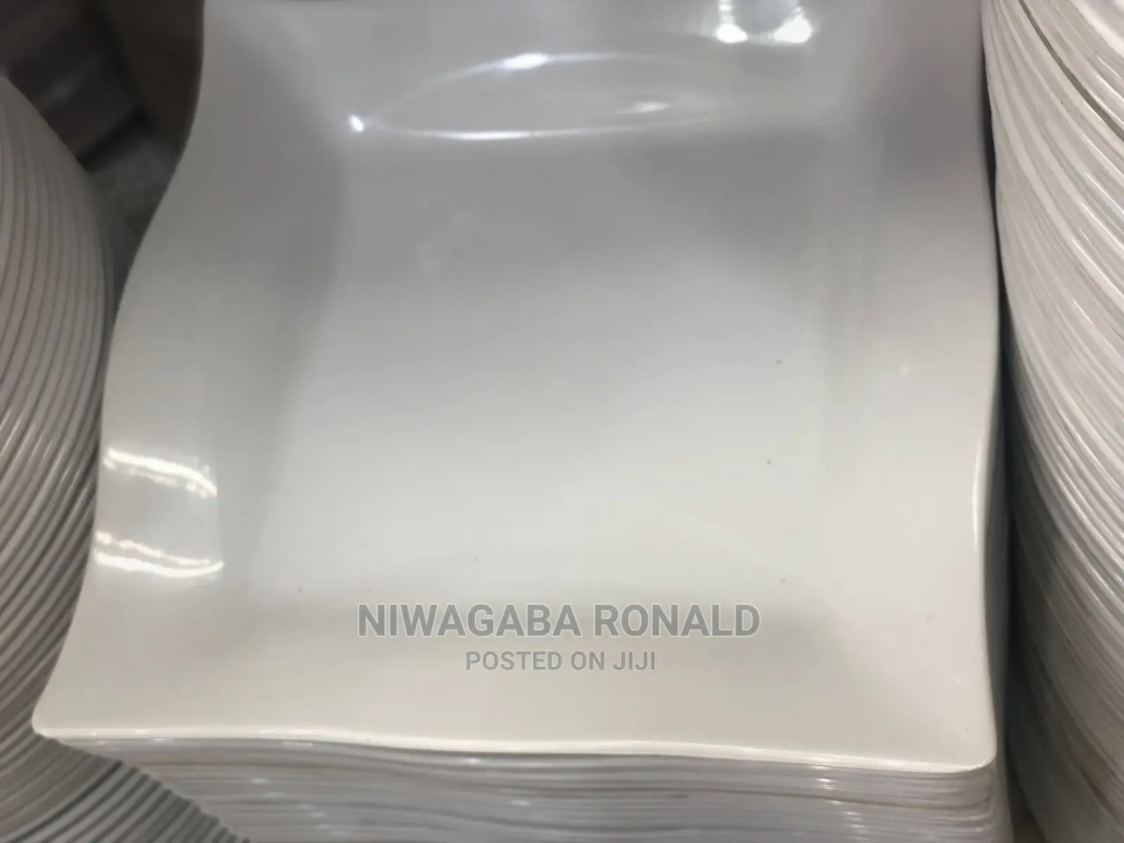 Squared Melamine Plates