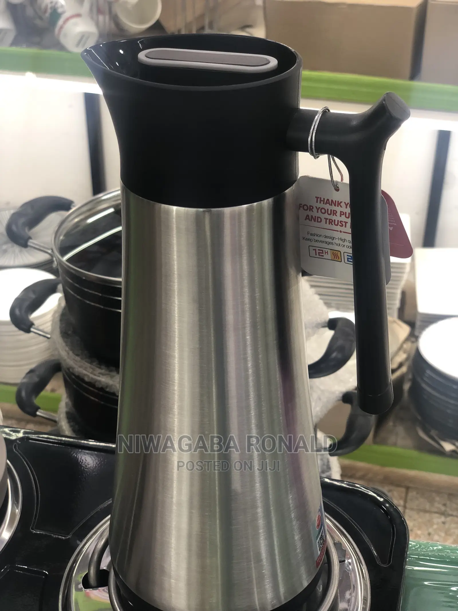 1.0L Regal Flask Silver