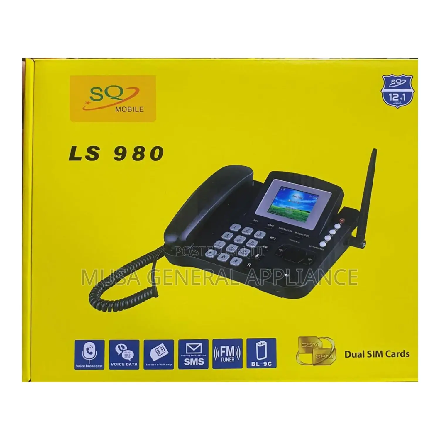 New Sq 1000l 8 Gb Black