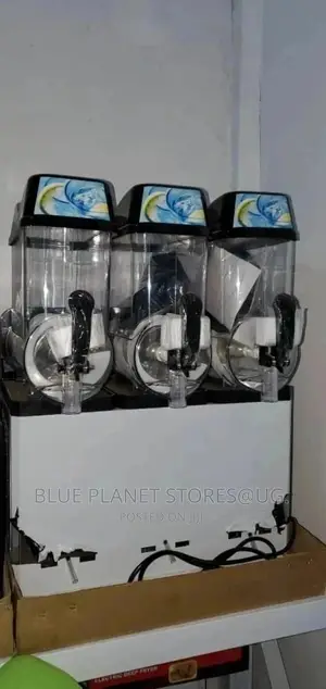 Electric Triple Slushy Machines || 12litres × 3 || 1100w.