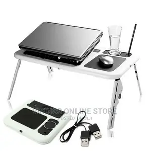 Foldable Portable Bedroom Table Desk Laptop Table Stand.