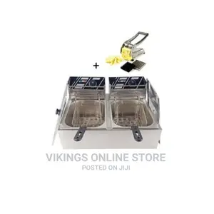 Commercial Deep Fryer 12ltr and Potato Chipper