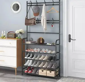Shoe Rack,5 Layers Multi-Functional Shoe Rack Organizer