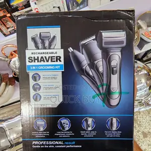 New 3 in 1 Rechargeable Shaver/Grooming Kit