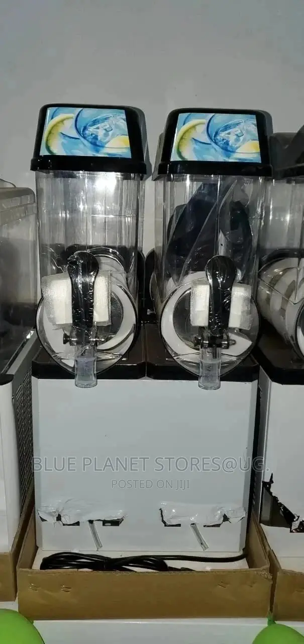 Double Electric Automatic Slushy Machine || 12L × 2 || 1050w