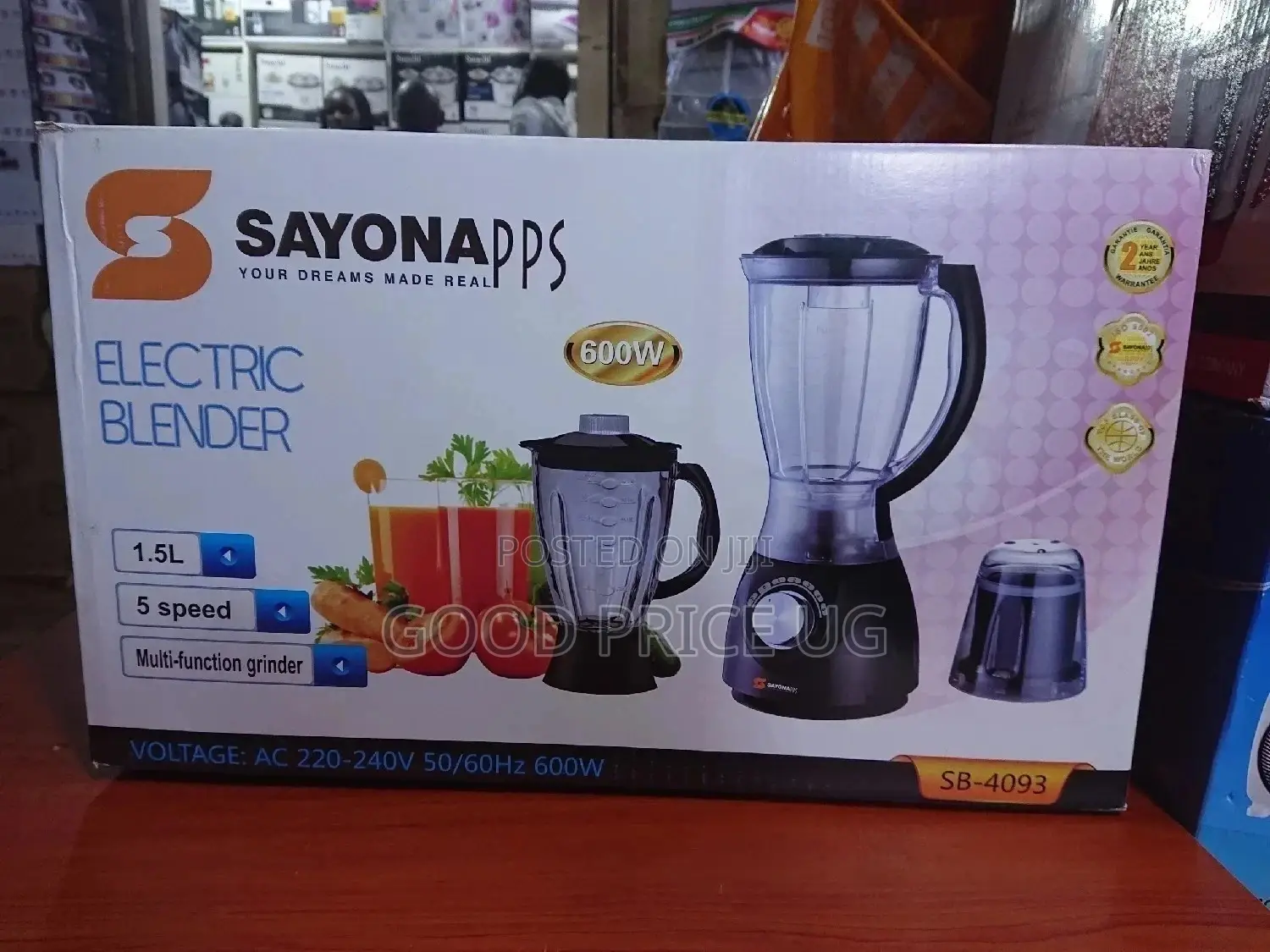 Sayonapps Electric Blender