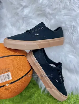 Original Black/Brown Vans Off the Wall Sneakers
