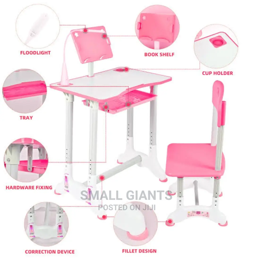 Adjustable Study Table and Chair