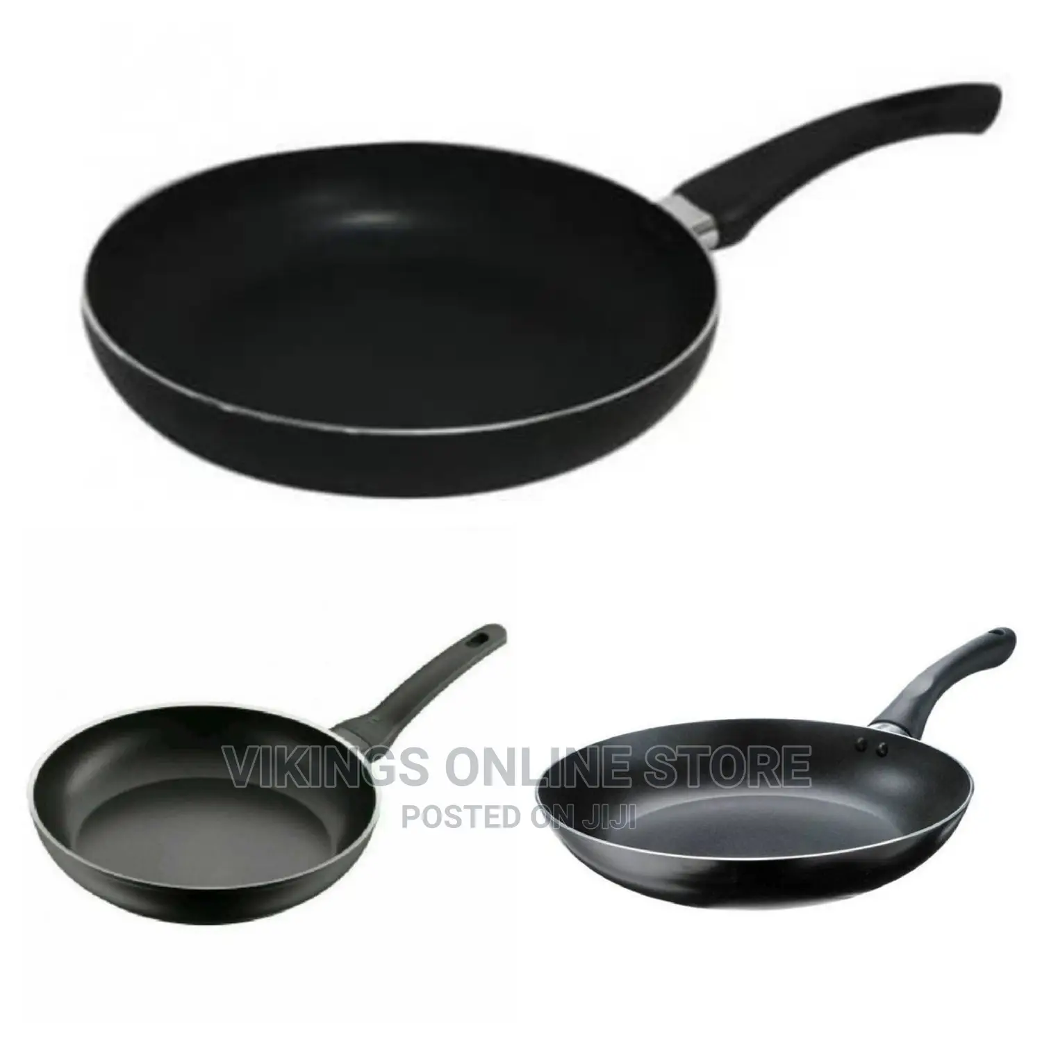 32cm Non-Stick Frying Pan - Black