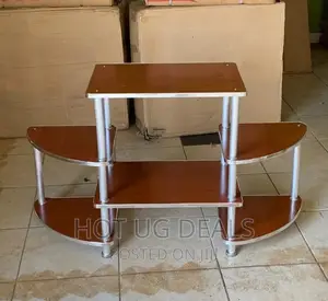 Tv Wooden Stand _ Ebony Red