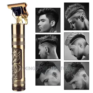 Dragon Monster Rechargeable Metal Hair Clipper Gold