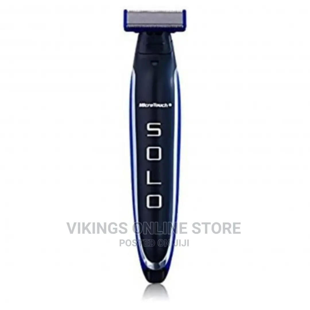 Micro Touch SOLO Rechargeable Shaver, Trimmer and Edger