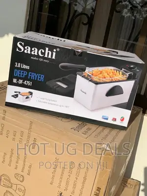 3l Saachi Original Deep Fryer - Silver