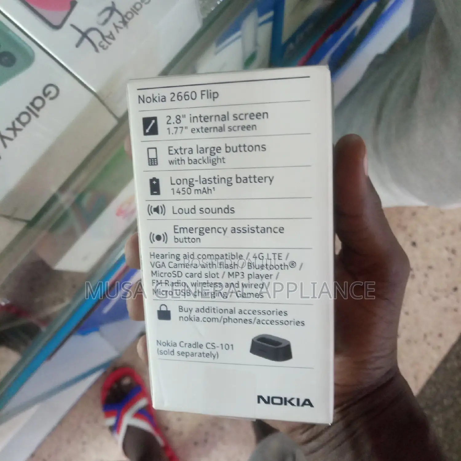 New Nokia 2660 Black