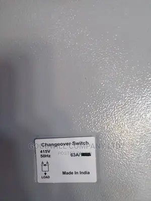 63a Change Over Switch