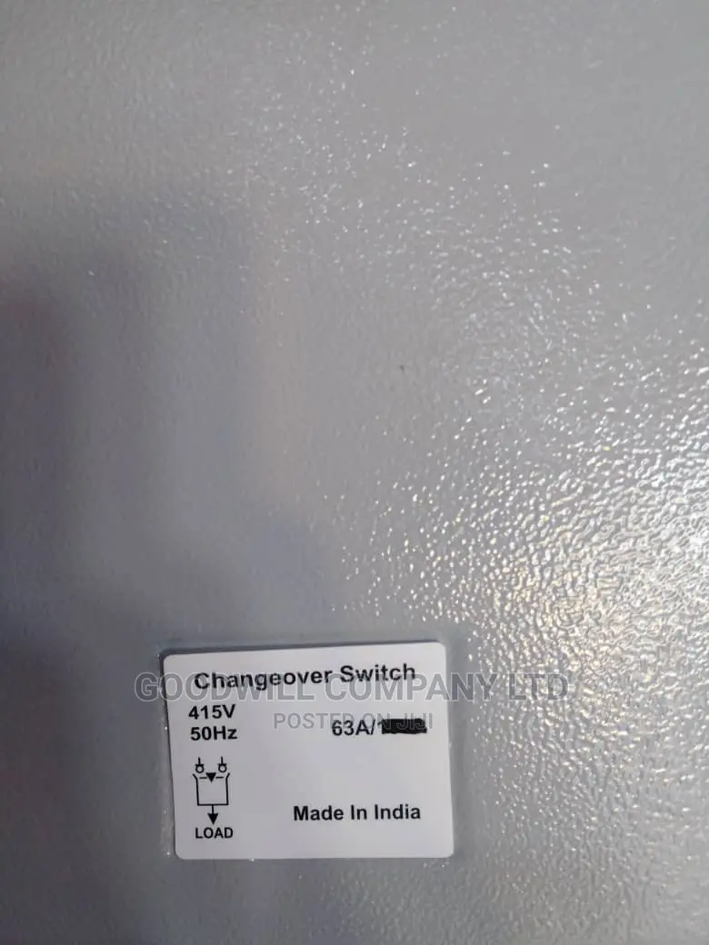 63a Change Over Switch