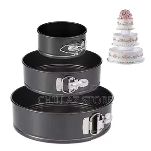 Round Nonstick Spring Form Baking Pans
