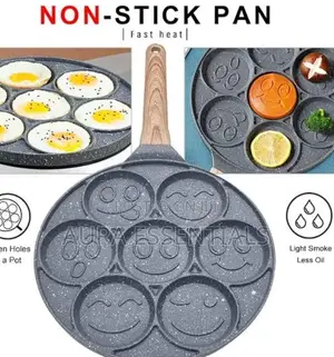 Non Stick Round Smiling Face Baking Pan