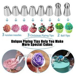 288 Pieces of Cake Baking,Decorating Kit Set.