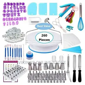 260 Pieces of Cake Baking,Decorating Kit Set
