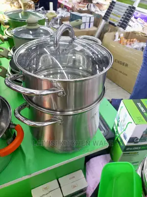 Heavy Cooking and Serving Steamer Saucepans
