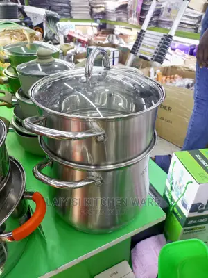 Heavy Cooking and Serving Steamer Saucepans