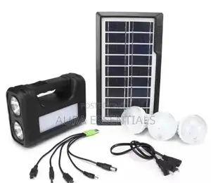 Multifunction Solar Lighting System and Power Bank